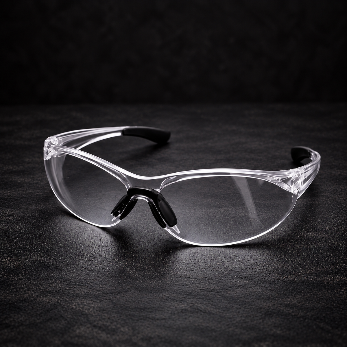 Schutzbrille (Anti-Beschlag) Orange/Schwarz