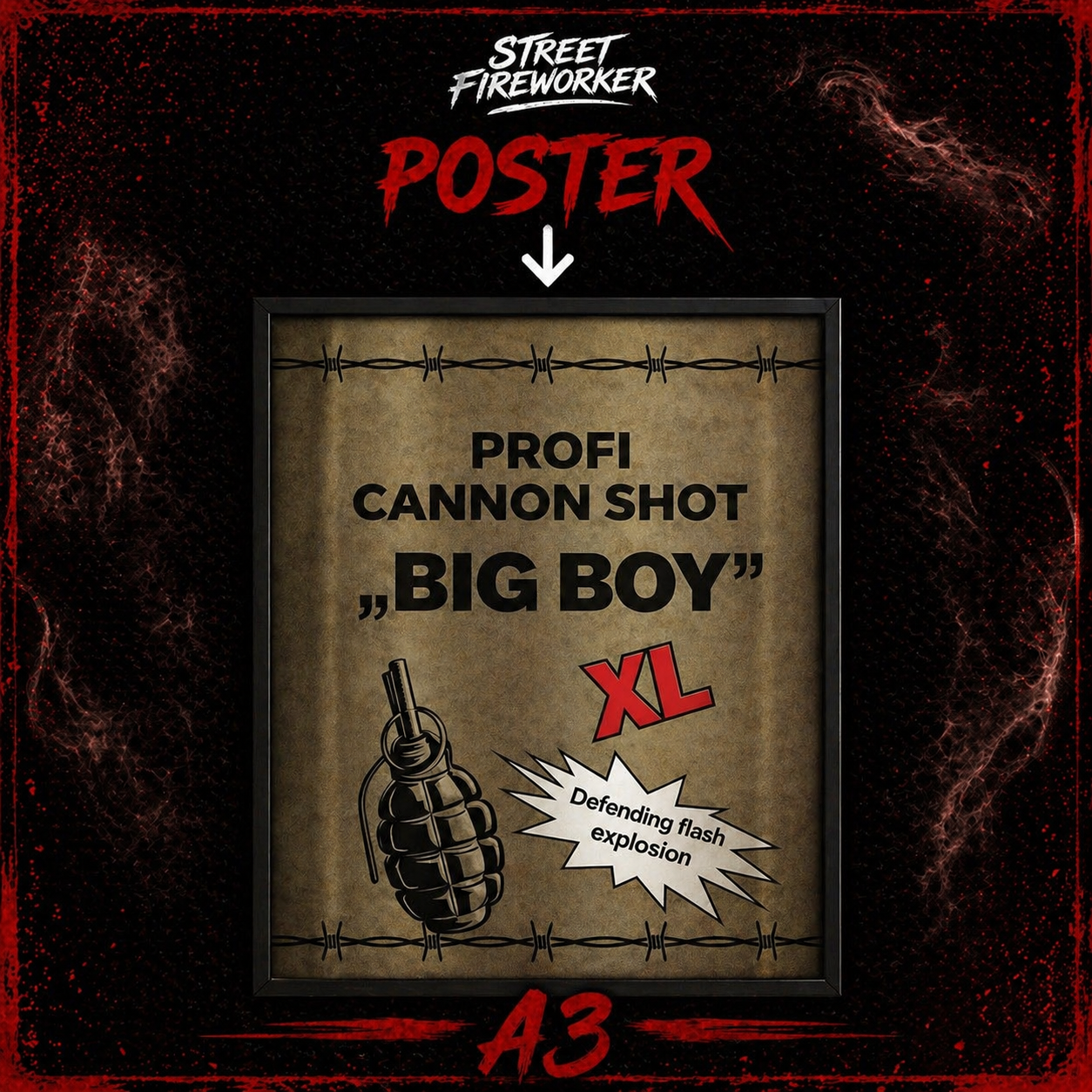 „BIG BOY“ XL Poster 💥🔥