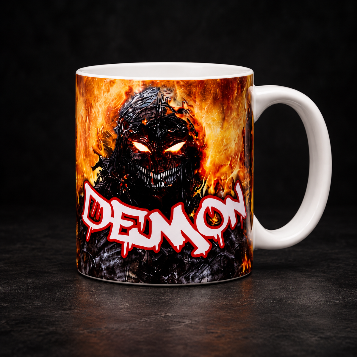 Premium Design Tasse – „DEMON“