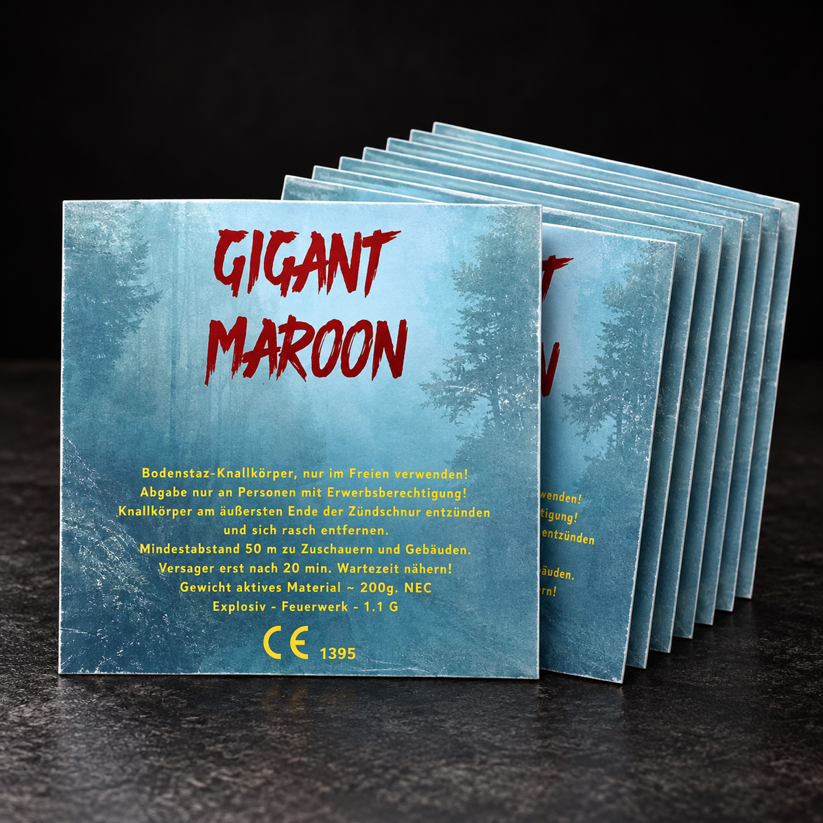 Gigant Maroon – PyroSticker Bundle