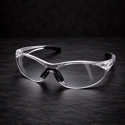 Schutzbrille (Anti-Beschlag) Orange/Schwarz
