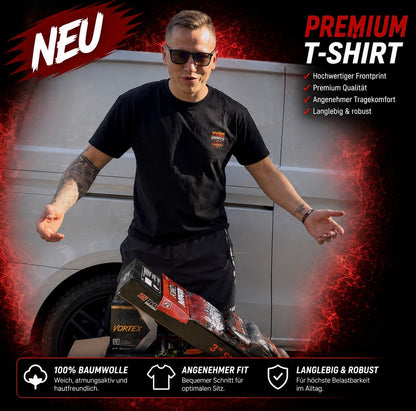 🔥 PYRO POWER FROM GERMANY Premium Heavyweight T-Shirt – 260 GSM 🔥