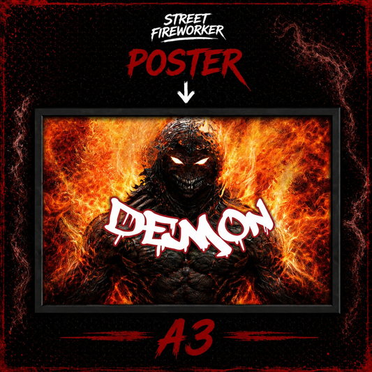 „Demon“ A3 Poster 🔥😈