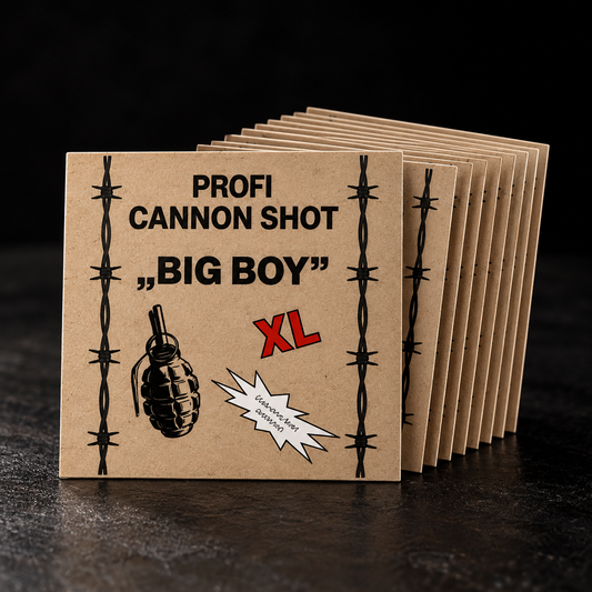 Profi Cannon Shot „BIG BOY“ XL – PyroSticker Bundle