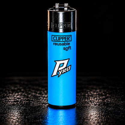 PYRO Clipper Feuerzeug – 4 Farben | Nachfüllbar & Wiederverwendbar