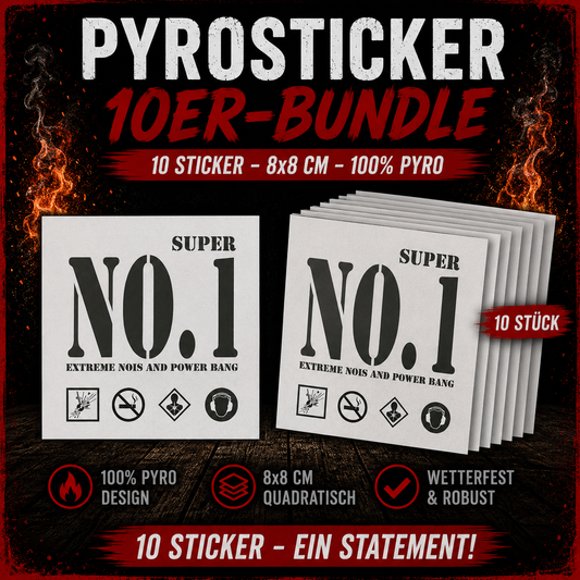 Super No.1 – PyroSticker Bundle 💥🔥