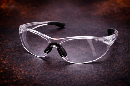Schutzbrille (Anti-Beschlag) Orange/Schwarz