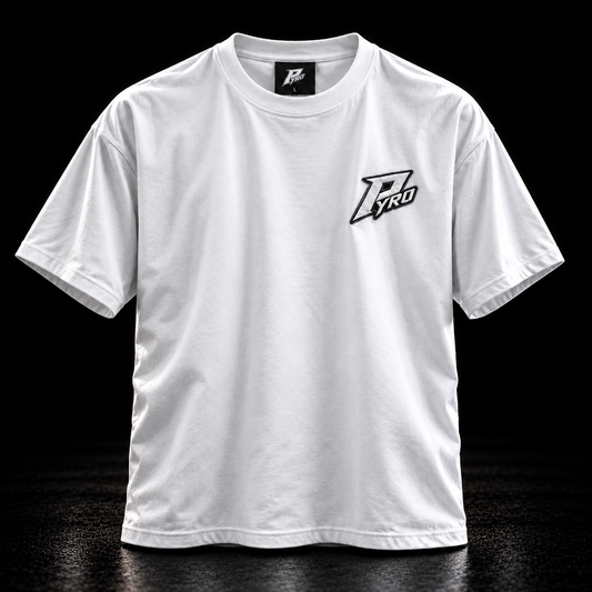 PYRO Heavyweight T-Shirt Weiß – 260 GSM | Premium Stick