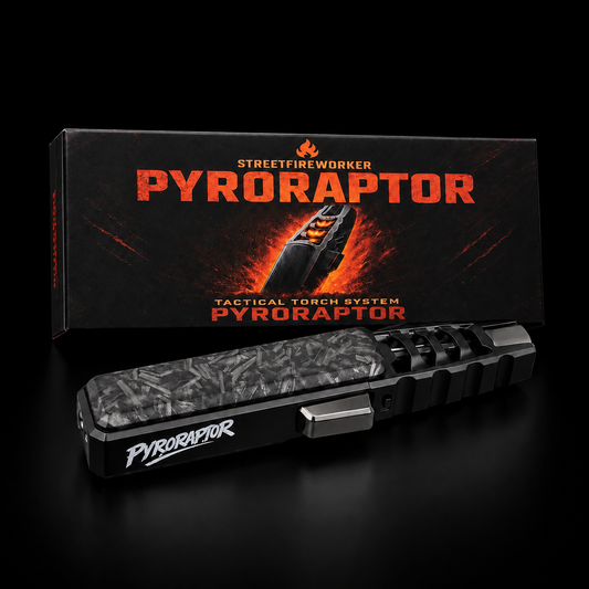 PYRORAPTOR - Jetflammen Feuerzeug aus Metall