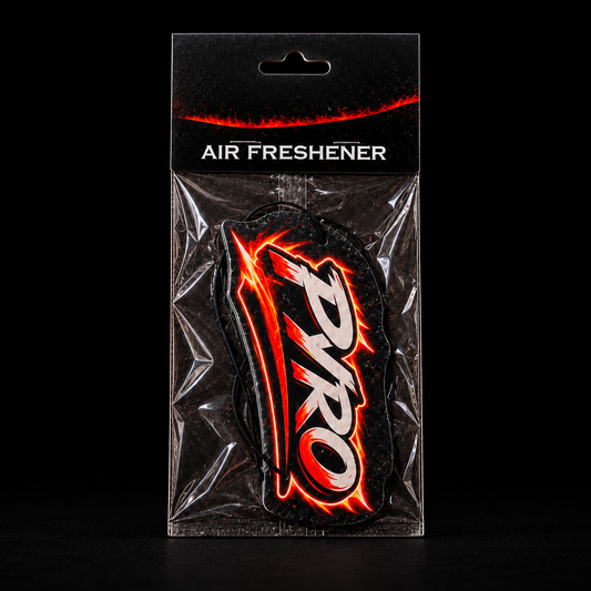 PYRO Logo Auto Duftbaum | Black Ice, Cherry, Orange & New Car