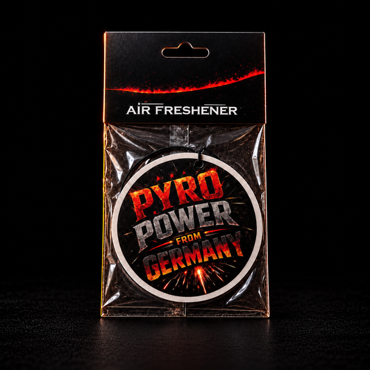PYRO POWER FROM GERMANY Auto Duftbaum | Black Ice, Cherry, Orange & New Car