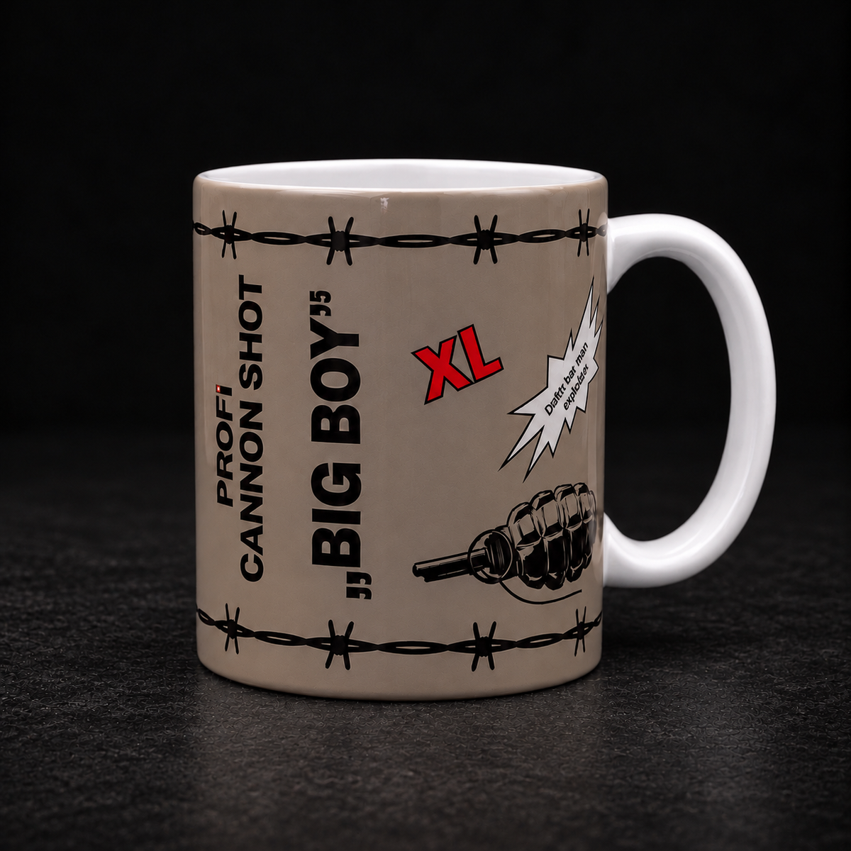Premium Design Tasse – „BIG BOY XL“