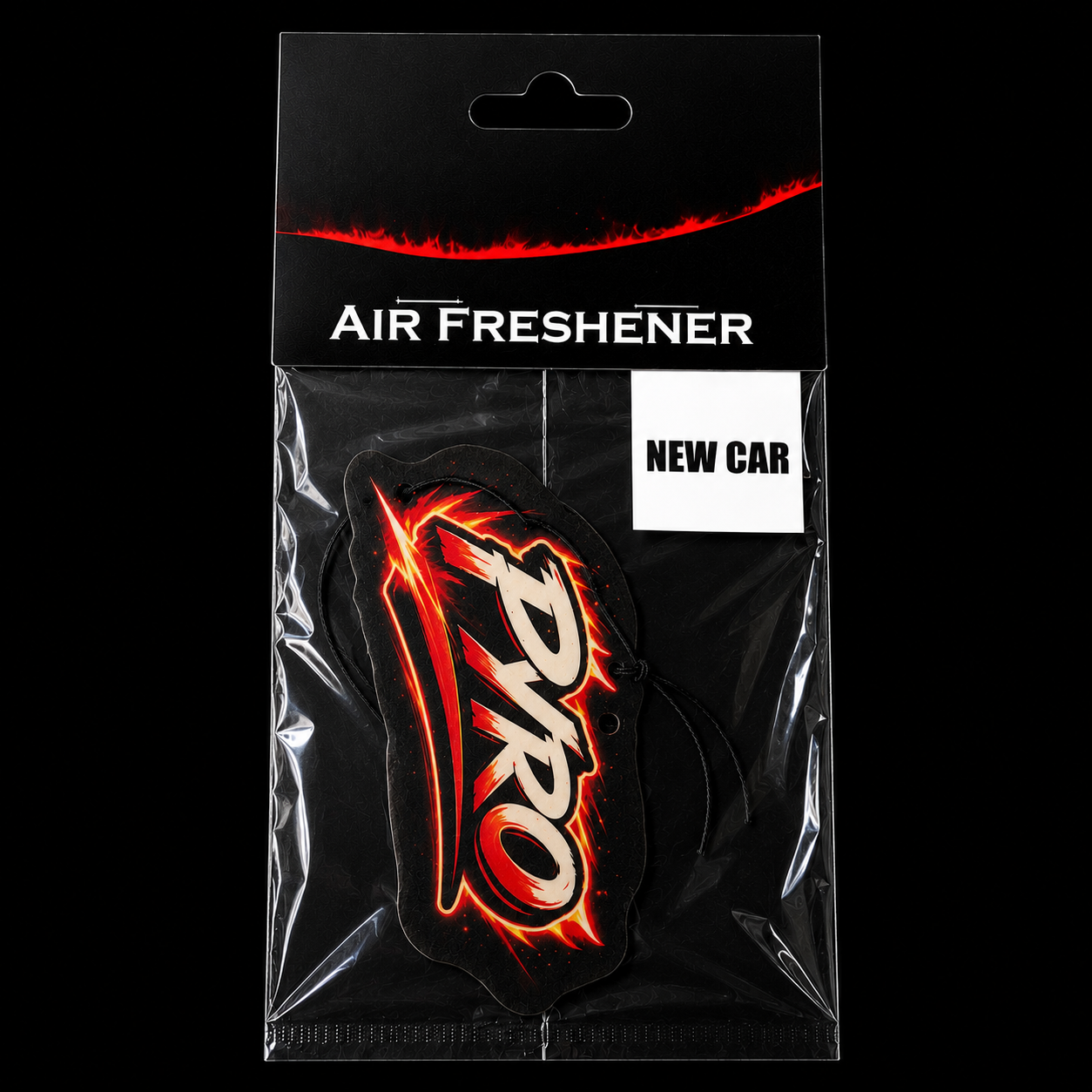 PYRO Logo Auto Duftbaum | Black Ice, Cherry, Orange & New Car