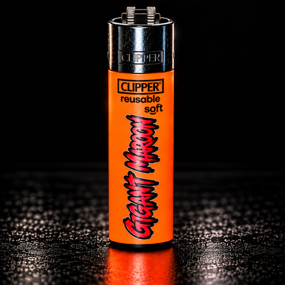 Gigant Maroon Clipper Feuerzeug – Limited Edition | 4 Farben