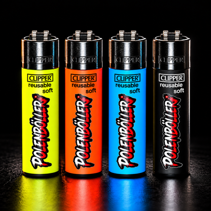 Polenböller Clipper Feuerzeug – Pyro Edition | 4 Farben